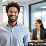 Home 17 감정전이 직장 내 의사소통 - **Prompt 1: The Ripple Effect of Workplace Emotions**
"A vibrant, diverse open-plan office setti...